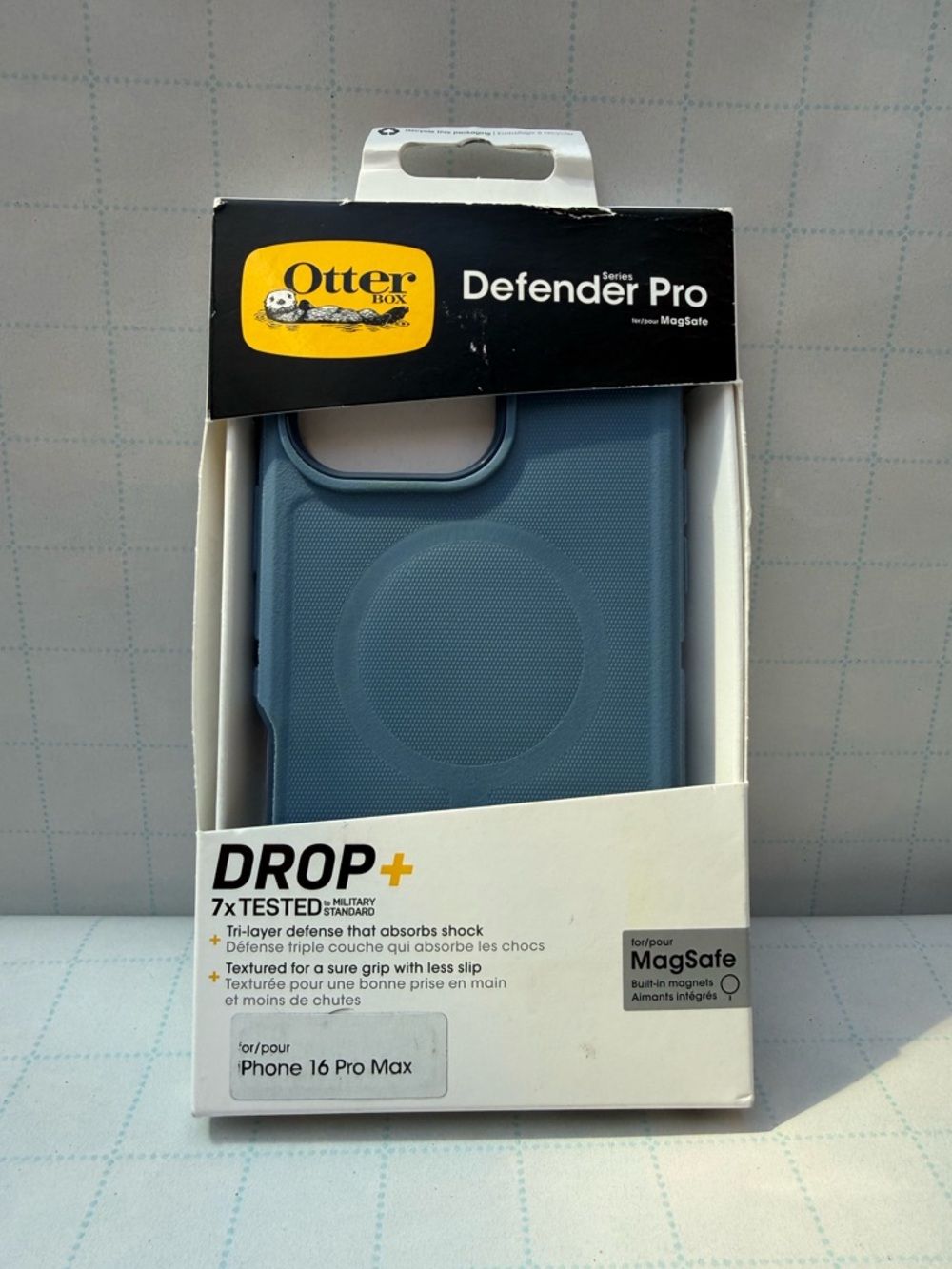 iPhone 16 Pro Max - OtterBox Defender Pro Case- Blue - Brand New